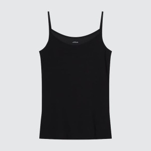 Uniqlo Airism Camisole Gilet Nere | GVSEKU629