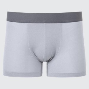 Uniqlo Airism Heather Low Rise Boxers Biancheria Intima Grigie Chiaro | ERMQFX028