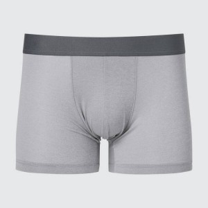 Uniqlo Airism Heather Low Rise Boxers Biancheria Intima Grigie Chiaro | OXITSZ760