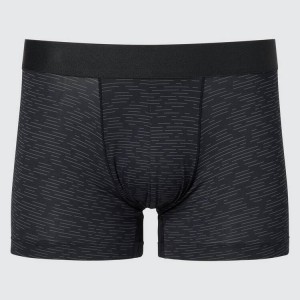 Uniqlo Airism Low Rise Boxers Biancheria Intima Nere | DFIPHW390