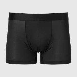 Uniqlo Airism Low Rise Boxers Biancheria Intima Nere | QICPWF752