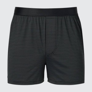 Uniqlo Airism Trunks Biancheria Intima Nere | DYTAHJ620