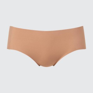 Uniqlo Airism Ultra Seamless Hiphugger Biancheria Intima Beige | NIDAQM248