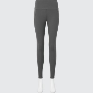 Uniqlo Airism Uv Protection With Pockets (Long) Leggings Grigie | XBIVLM319