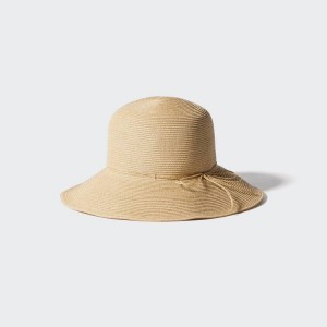 Uniqlo Braided Cappelli Beige | CSNAIJ264