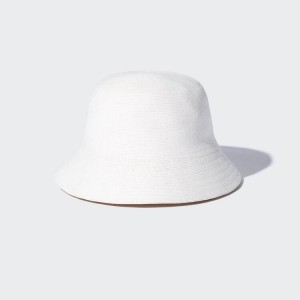 Uniqlo Bucket Cappelli Bianche | SPOIVM734