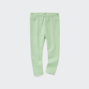 Uniqlo Costine Leggings Neonato Verdi Chiaro | OVSREG029