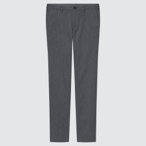 Uniqlo Cotone Stretch Slim Fit Chinos (2021 Season) Pantaloni Grigie | QGODLN187