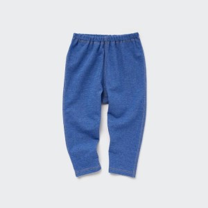 Uniqlo Denim-like Relaxed Leggings Neonato Blu | DTJLIW853