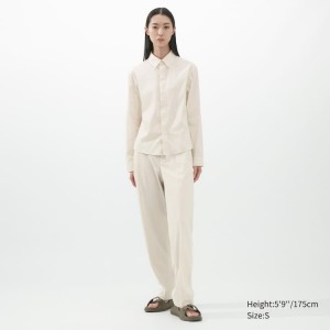 Uniqlo Dry Piqué Corta Sleeved Magliette Polo Ragazza Bianche | BUJEDY806