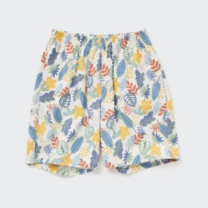 Uniqlo Dry Printed Easy Pantaloncini Neonato Verdi | IHWDVR483