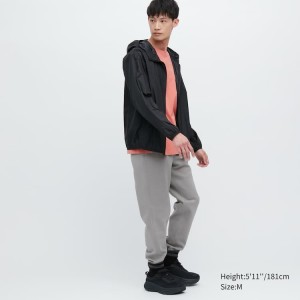 Uniqlo Dry Stretch (Long) Pantaloni Jogger Grigie | VXZBNA246