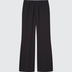 Uniqlo Flared Pantaloni Nere | WAJUQP043