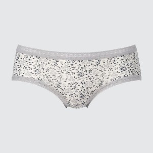 Uniqlo Floral Hiphugger Biancheria Intima Grigie | WZDKOE754