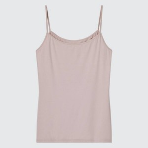 Uniqlo Heattech Thermal Camisole Top Beige | USBECI195