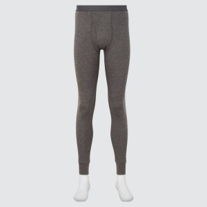 Uniqlo Heattech Thermal Tights (2021 Season) Pantaloni Grigie Scuro | HBQKMO498