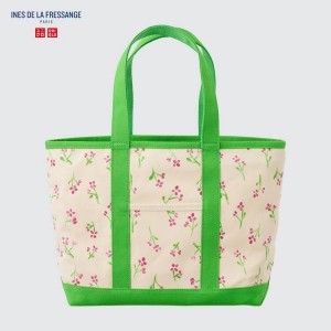 Uniqlo Ines De La Fressange Tela Tote Borse Bianche | RSFOPY231