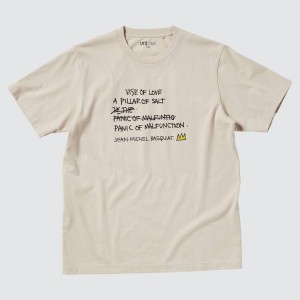 Uniqlo Jean-michel Basquiat Ut Grafica Magliette Beige | WSVBKE075