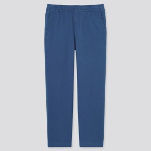 Uniqlo Jersey Ankle Length (2021 Season) Loungewear Blu | WOLUGQ781