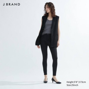 Uniqlo Jnd Jeggings Pantaloni Nere | YAQVOW405