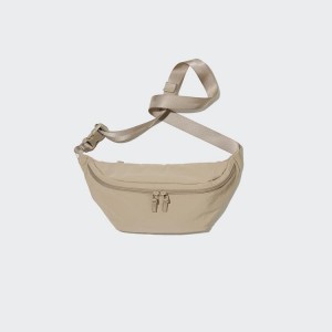 Uniqlo Nylon Crossbody Borse Beige | CUINGW412