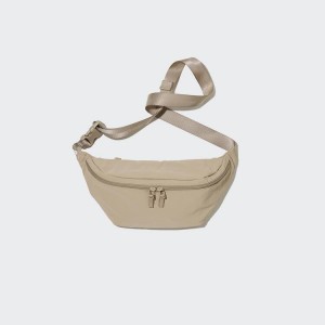 Uniqlo Nylon Crossbody Borse Beige | DHXILQ416