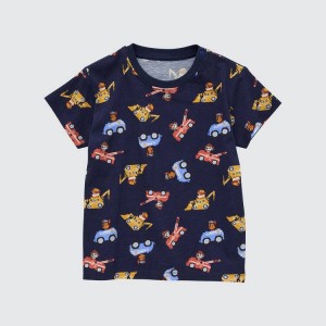 Uniqlo Paw Patrol Ut Grafica Magliette Neonato Blu | YRWEDK620