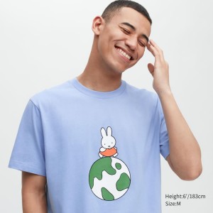 Uniqlo Peace For All Ut Grafica (Dick Bruna) Magliette Blu | GVLMNU960