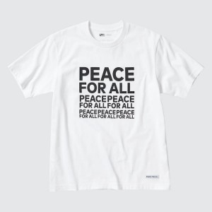 Uniqlo Peace For All Ut Grafica (Kashiwa Sato) Magliette Bianche | KOSPUZ812