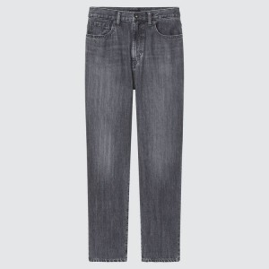 Uniqlo Peg High Rise Ankle Length (2021 Season) Jeans Grigie | ADBCJW304