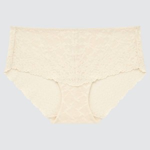 Uniqlo Pizzo Hiphugger Biancheria Intima Bianche | EMLZIO593