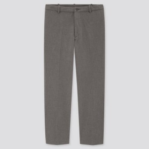 Uniqlo Smart Comfort Ankle Length (2020 Season) Pantaloni Grigie | IAWBPH762