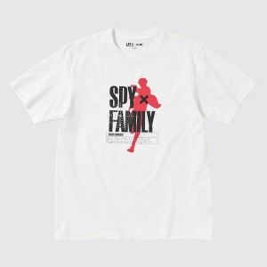 Uniqlo Spy X Family Ut Grafica Magliette Bianche | TGRQHY847