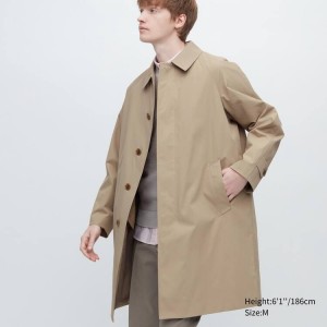 Uniqlo Three-way Single Breasted Cappotti Beige | SVBENG749