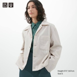 Uniqlo U Giacche Beige | FQBXKE648