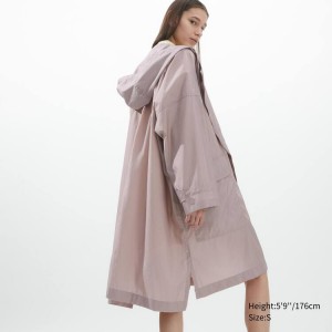 Uniqlo U Poncho Giacche Rosa | CTQNHA681