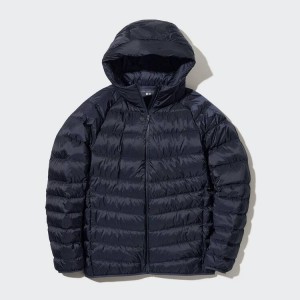 Uniqlo Ultra Light Down 3d Cut Parka Blu Marino | VDCMLE024