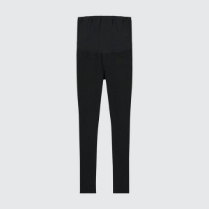 Uniqlo Ultra Stretch Maternity Leggings Nere | ITZOSH692