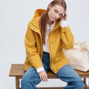 Uniqlo Utility Parka Gialle | COHXZM914