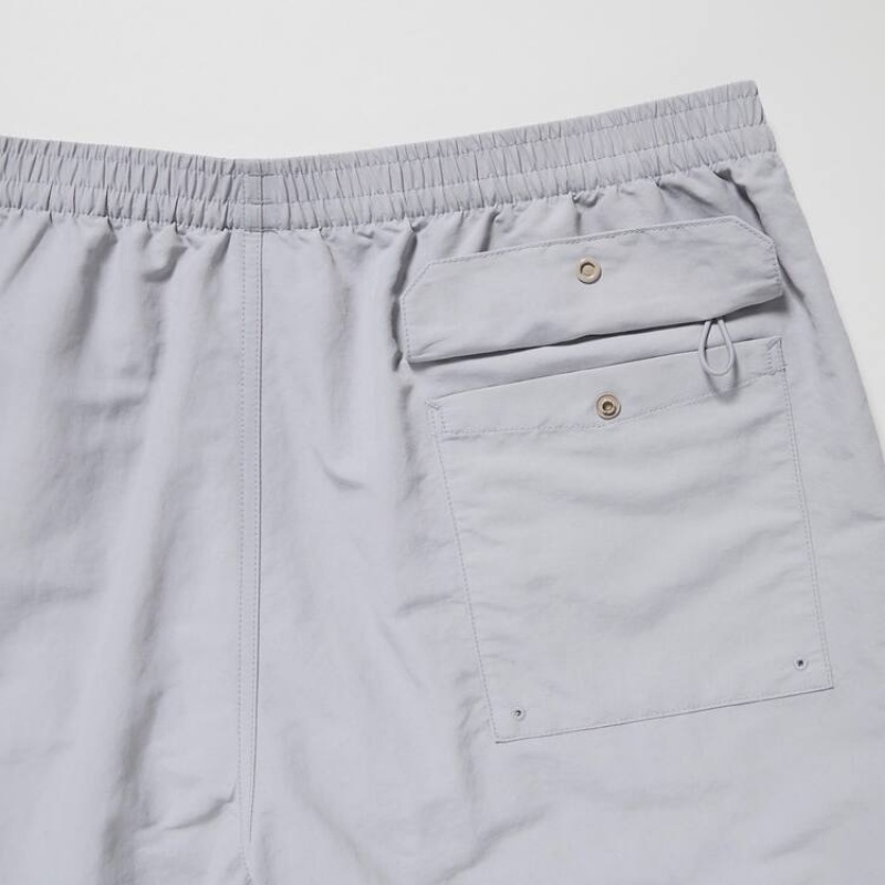 Uniqlo Active Swim Pantaloncini Grigie Chiaro | NSMDQU195