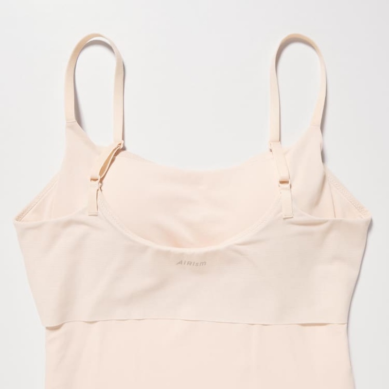 Uniqlo Airism Camisole Gilet Beige | EFNSUY805