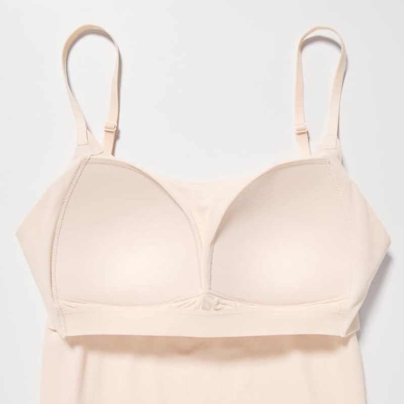 Uniqlo Airism Camisole Reggiseni Beige | TCDZPH593