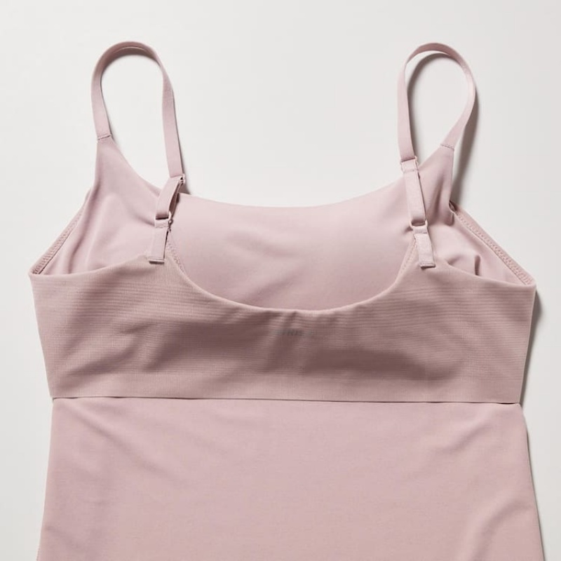 Uniqlo Airism Camisole Reggiseni Rosa | YXOZVJ582