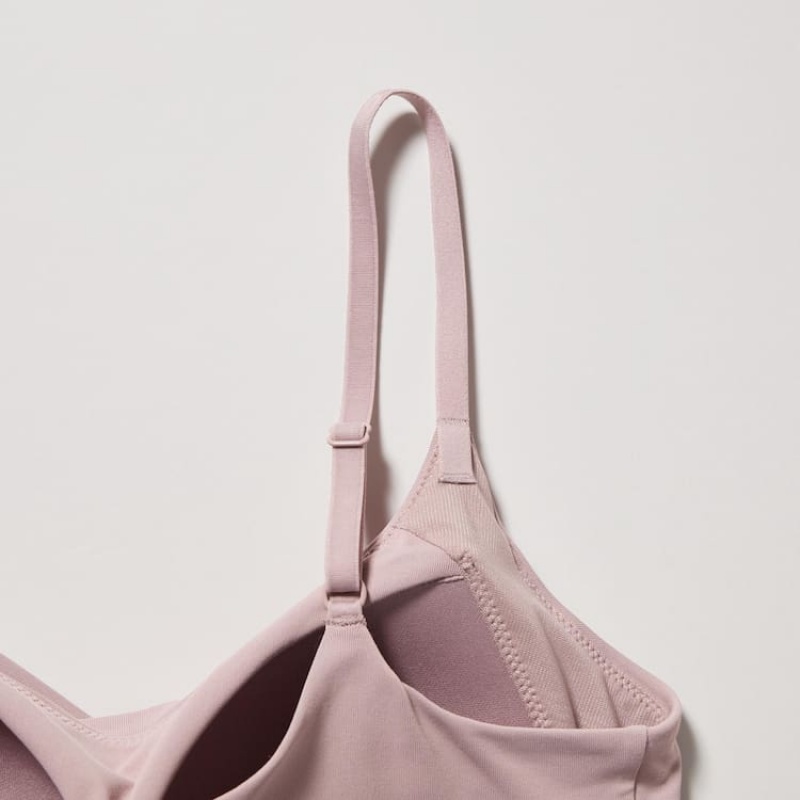 Uniqlo Airism Camisole Reggiseni Rosa | YXOZVJ582