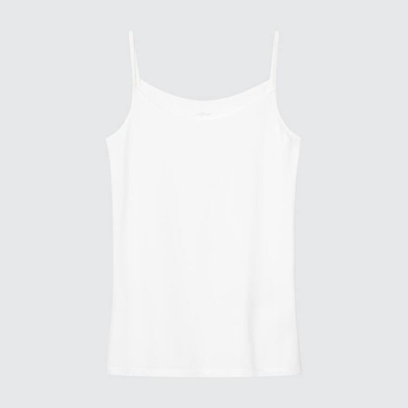 Uniqlo Airism Camisole Top Bianche | SVXOHL017