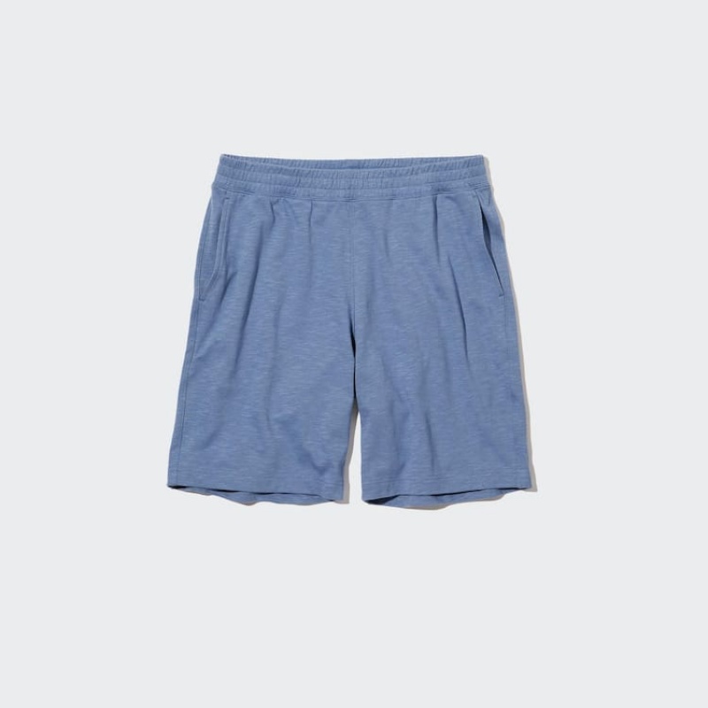 Uniqlo Airism Cotone Loungewear Blu | PHCYQD481