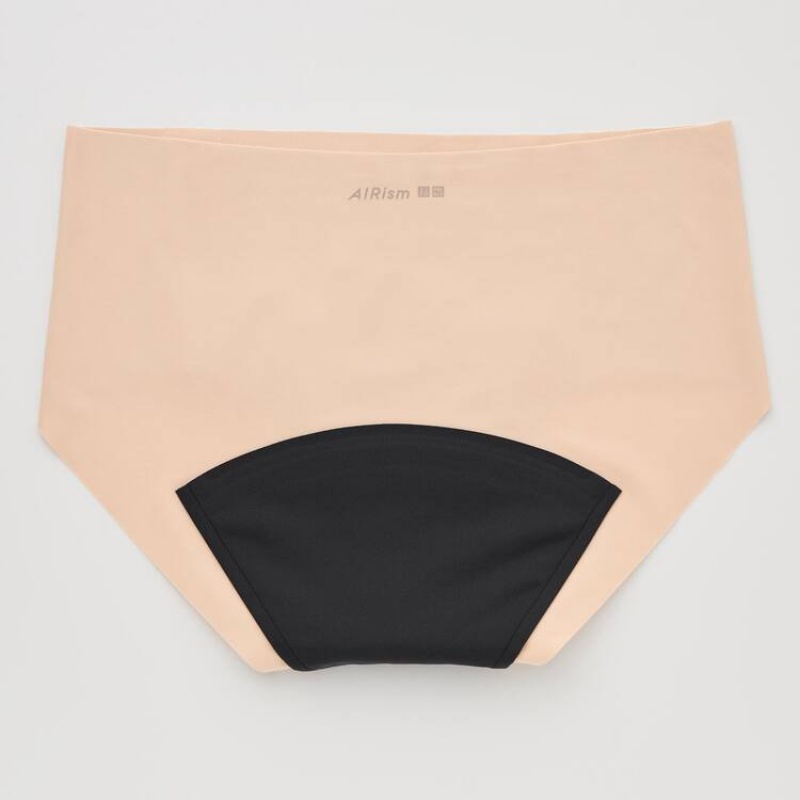 Uniqlo Airism Hiphugger Period Pants (Light Absorbency) Biancheria Intima Corallo | YLSKFQ231