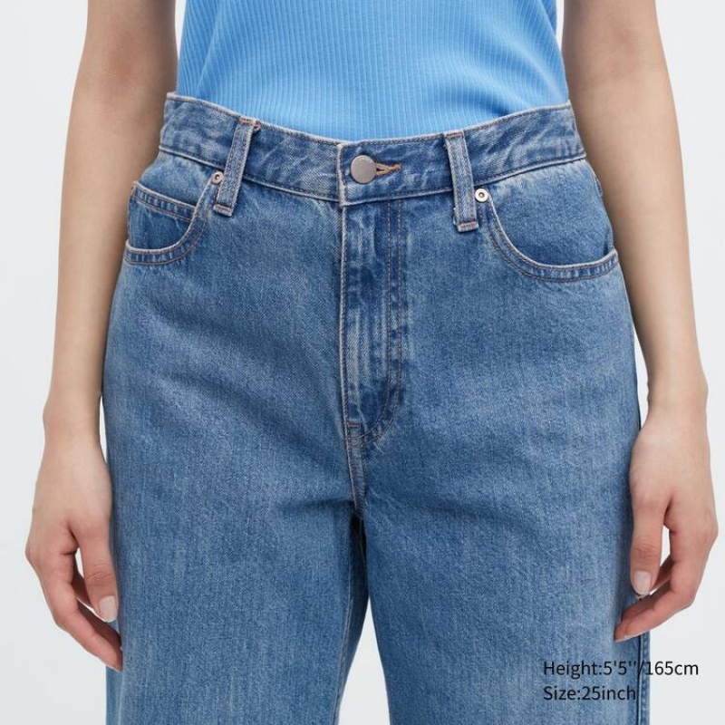 Uniqlo Baggy Jeans Blu | TJWPRS123