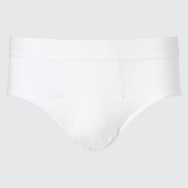 Uniqlo Briefs Biancheria Intima Bianche | YCKSHM945