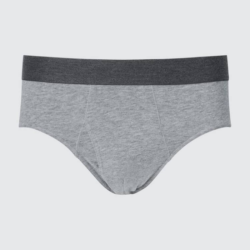 Uniqlo Briefs Biancheria Intima Grigie | ANULZG172